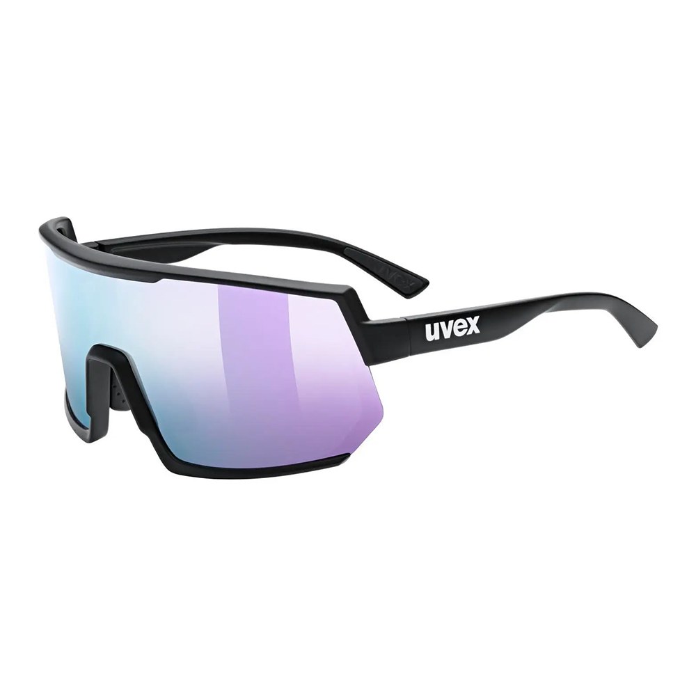 Φωτογραφία προϊόντος: ΓΥΑΛΙΑ ΗΛΙΟΥ SPORTSTYLE 235 BLACK MATT - MIRROR LAVENDER S5330032016 | UVEX