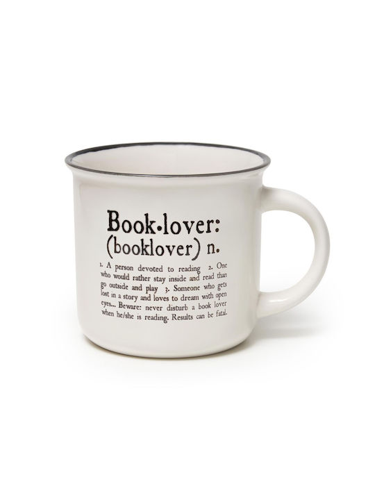 Φωτογραφία προϊόντος: LEGAMI PORCELAIN MUG - CUP-PUCCINO - BOOK LOVER ΚΟΥΠΑ