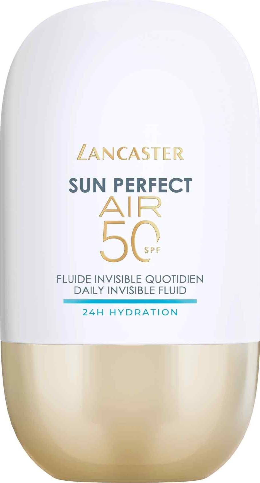 Φωτογραφία προϊόντος: Lancaster Sun Perfect Air Daily Invisible Fluid SPF50 24h Ενυδάτωση Αντηλιακή Κρέμα Προσώπου 40ml