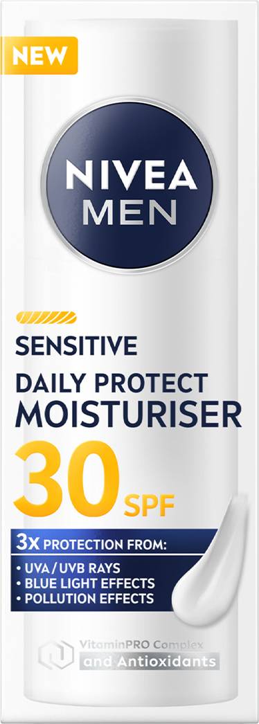 Φωτογραφία προϊόντος: Nivea Triple Protect Sensitive Face Fluid Προσώπου SPF30 50ml