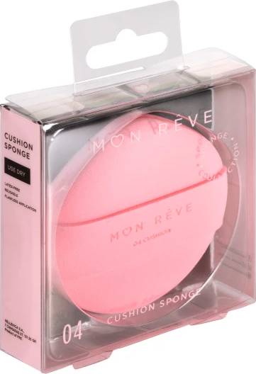 Φωτογραφία προϊόντος: Mon Reve 04 Cushion Σφουγγαράκι Μακιγιάζ 1τμχ