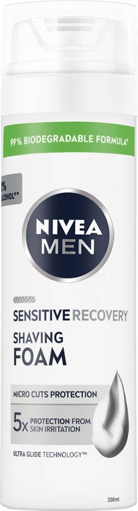 Φωτογραφία προϊόντος: Nivea Men Sensitive Recovery Αφρός Ξυρίσματος 200ml