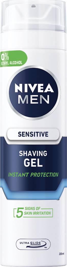 Φωτογραφία προϊόντος: Nivea Men Sensitive Gel Ξυρίσματος 200ml