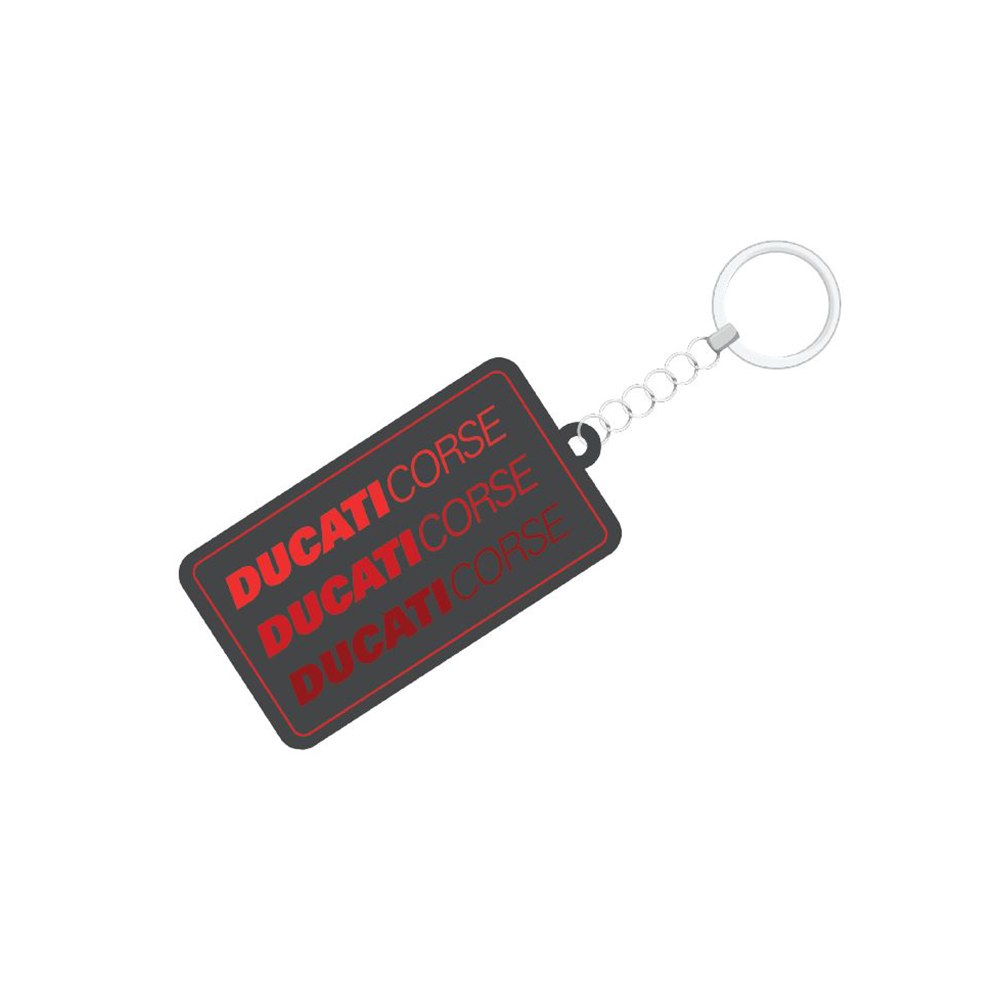 Φωτογραφία προϊόντος: ΜΠΡΕΛΟΚ KEY RING DUCATI CORSE ANTHRACITE GREY 2456006 | DUCATI RACING COLLECTION