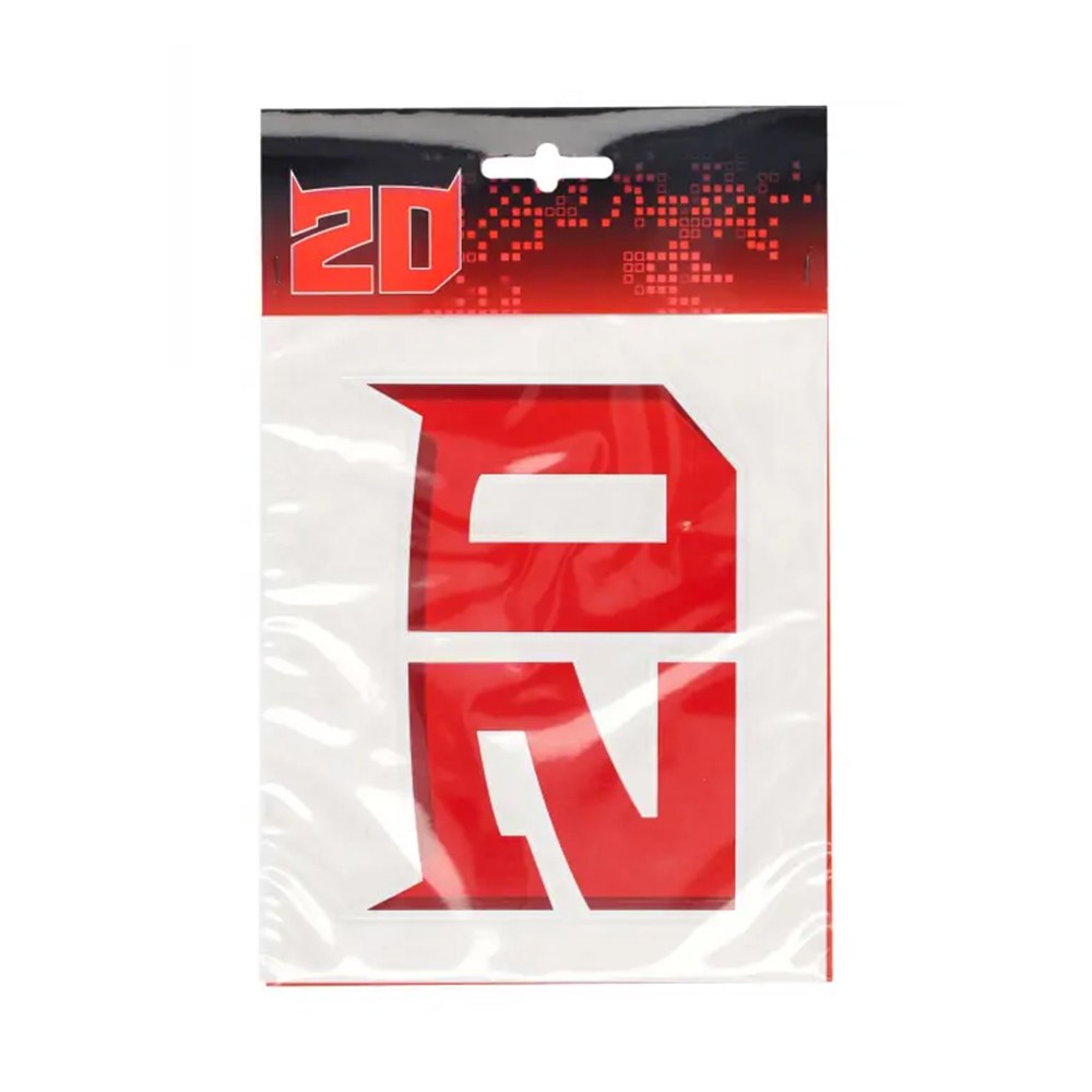 Φωτογραφία προϊόντος: ΑΥΤΟΚΟΛΛΗΤΟ MEDIUM STICKER 20 RED 2353807 | FABIO QUARTARARO