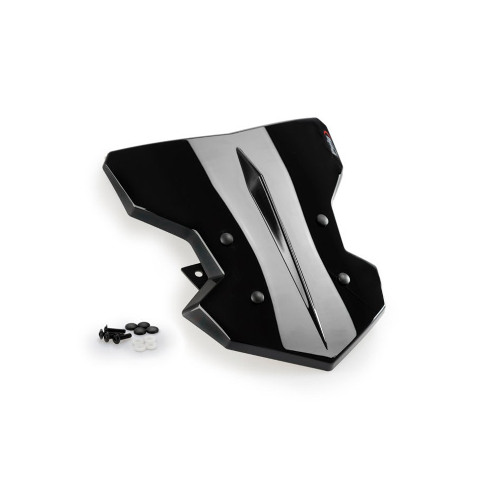 Φωτογραφία προϊόντος: ΖΕΛΑΤΙΝΑ BLACK WINDSHIELD NEW GENERATION SPORT ΓΙΑ YAMAHA MT-125 '20-'24 3879N | PUIG