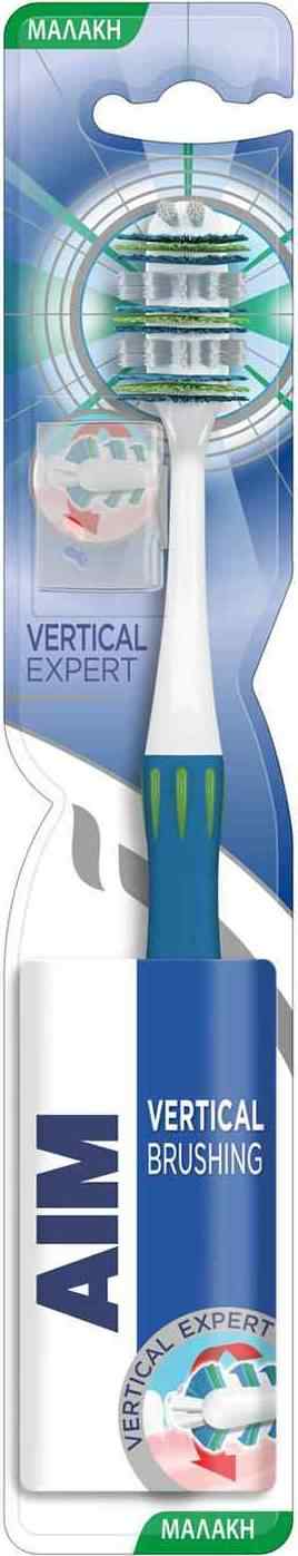 Φωτογραφία προϊόντος: AIM Vertical Expert Soft Οδοντόβουρτσα για Κάθετο Βούρτσισμα