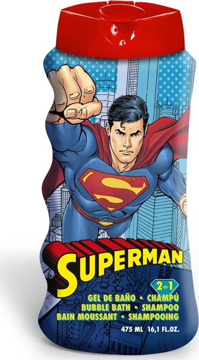Φωτογραφία προϊόντος: Superman Παιδικό Αφρόλουτρο & Σαμπουάν 475ml