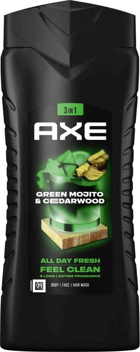 Φωτογραφία προϊόντος: Axe Wild Mojito & Cedarwood Αφρόλουτρο Καθαρισμού 400ml