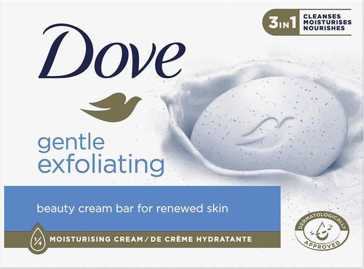 Φωτογραφία προϊόντος: Dove Gentle Exfoliating Beauty Bar Σαπούνι Απολέπισης 90gr