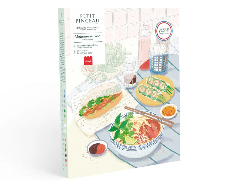 Φωτογραφία προϊόντος: La Petite Épicerie LA PETITE EPICERIE VIETNAMESE FOOD ΣΕΤ ΖΩΓΡΑΦΙΚΗΣ ΜΕ ΑΡΙΘΜΗΣΗ