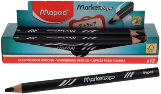 Φωτογραφία προϊόντος: MAPED ΞΥΛΟΜΠΟΓΙΑ ΑΣΠΡΟΠΙΝΑΚΑ ΜΑΥΡΟ ΧΡΩΜΑ 1 ΤΜΧ