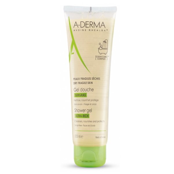 Φωτογραφία προϊόντος: A-Derma The Essentials Εξαιρετικά Πλούσιο Αφρόλουτρο για το Ξηρό Δέρμα 200ml