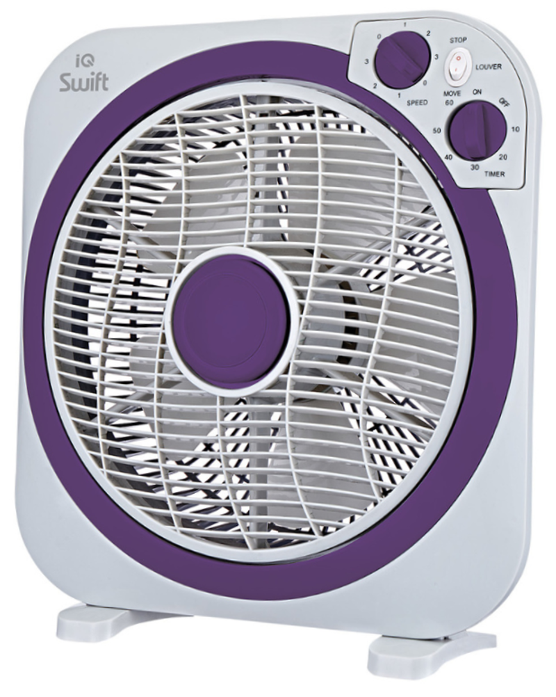 Φωτογραφία προϊόντος: IQ PBF-34 Black (Ανεμιστήρας Box Fan)