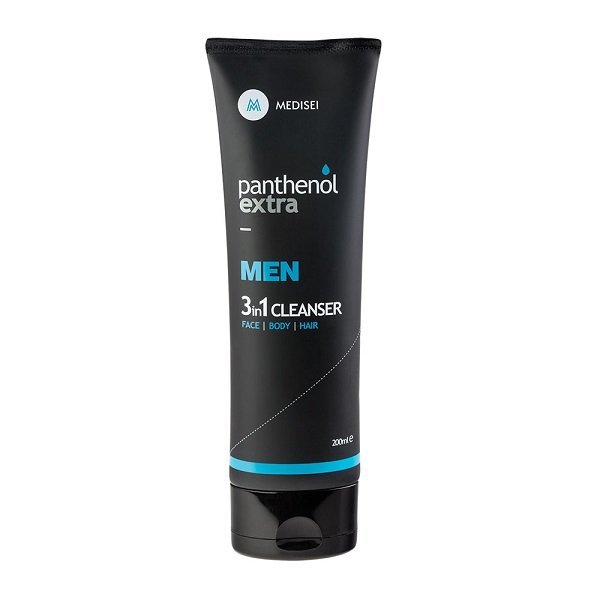 Φωτογραφία προϊόντος: Medisei Panthenol Extra Men 3in1 Τζελ Καθαρισμού για Πρόσωπο, Σώμα & Μαλλιά 200ml