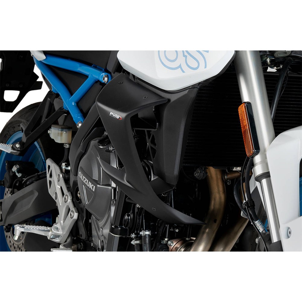 Φωτογραφία προϊόντος: ΠΛΑΪΝΑ SPOILERS BLACK DOWNFORCE NAKED SIDE SPOILERS ΓΙΑ SUZUKI GSX-8S '23-'24 21783J | PUIG