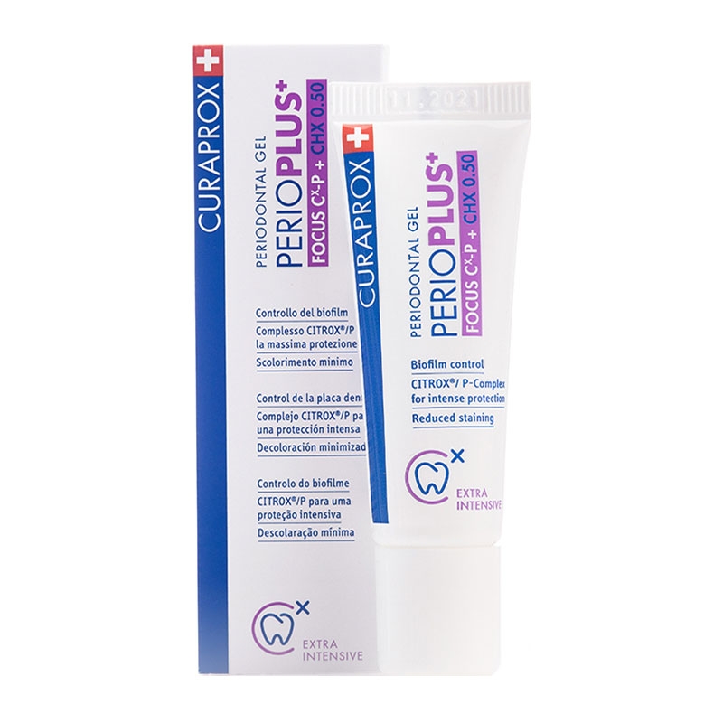 Φωτογραφία προϊόντος: Curaprox Perio Plus+ Focus CHX 0.50% Periodontal Gel 10 ml