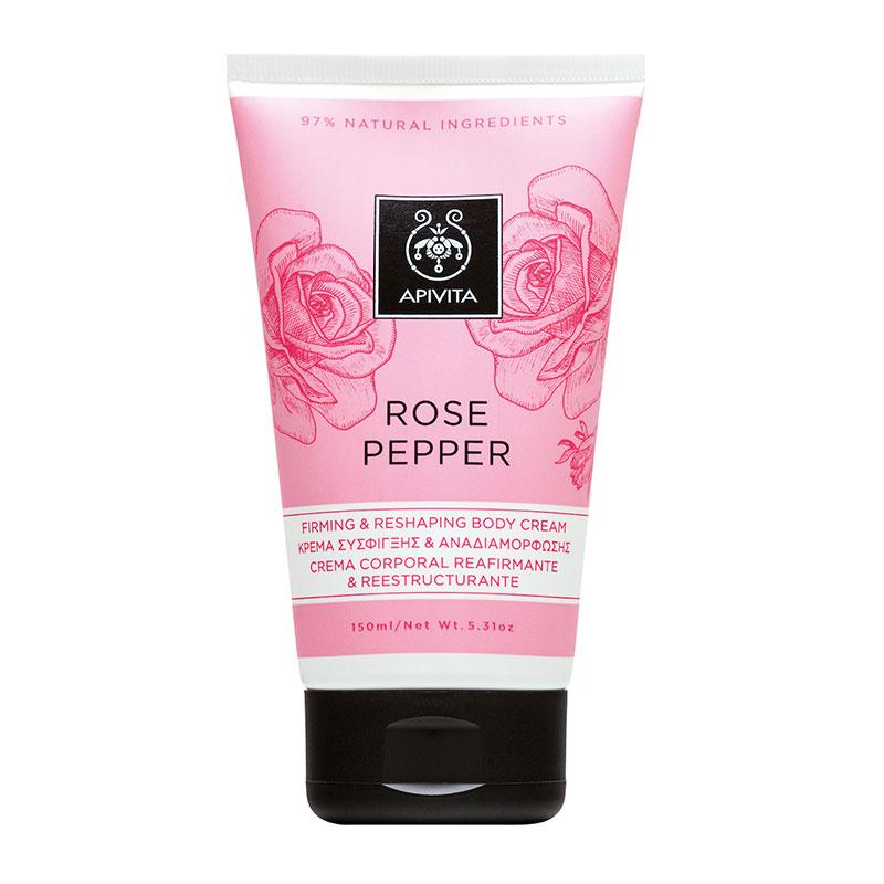Φωτογραφία προϊόντος: Apivita Rose Pepper Κρέμα Σύσφιξης +amp; Αναδιαμόρφωσης 150ml