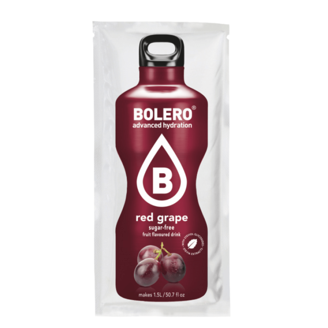 Φωτογραφία προϊόντος: BOLERO DRINKS BOLERO RED GRAPE- Χυμός σε Σκόνη 1.5L σε Νερό Χωρίς Ζάχαρη 9gr