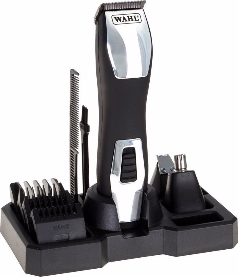 Φωτογραφία προϊόντος: Wahl Groomsman Pro 9855-1016 Επαγγελματικό Επαναφορτιζόμενο Trimmer με 4 Κεφαλές