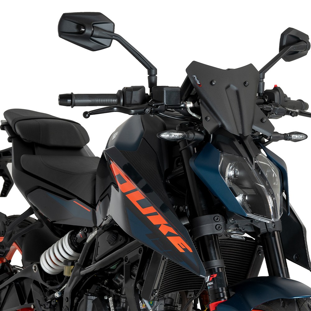Φωτογραφία προϊόντος: ΖΕΛΑΤΙΝΑ MATT BLACK NEW GENERATION SPORT ΓΙΑ KTM DUKE 125/ 390 '24-'25 21997J | PUIG