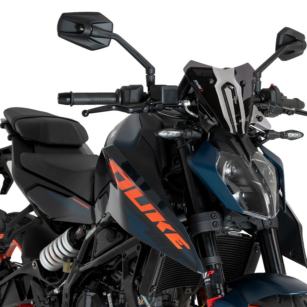 Φωτογραφία προϊόντος: ΖΕΛΑΤΙΝΑ DARK SMOKE NEW GENERATION SPORT ΓΙΑ KTM DUKE 125/ 390 '24-'25 21997F | PUIG