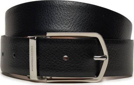 Φωτογραφία προϊόντος: Tommy Hilfiger Ανδρική Μεσαία Ζώνη Luxe Reversible από Λείο Φυσικό Δέρμα, Μαύρη, 100cm