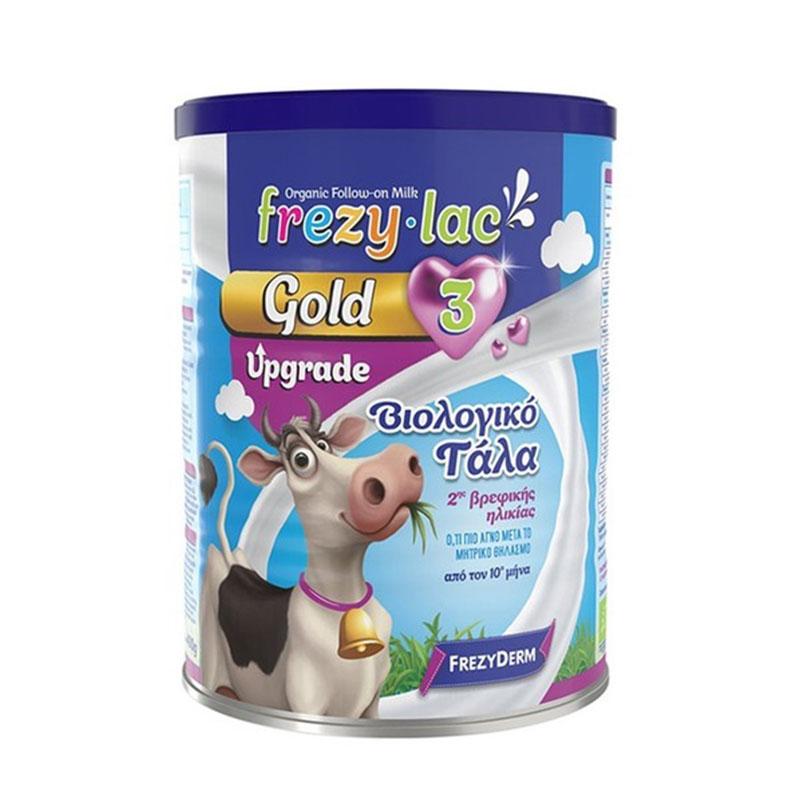 Φωτογραφία προϊόντος: FREZYDERM Frezylac Gold 3 Upgrade Βιολογικό Γάλα από 10 Μηνών, 400g