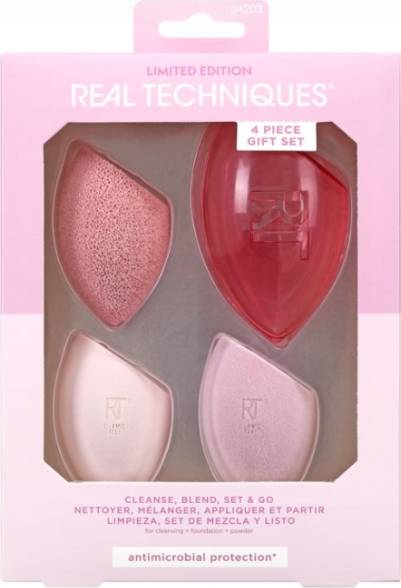 Φωτογραφία προϊόντος: Real Techniques Cleanse Blend Set & Go Σετ Πινέλων Μακιγιάζ