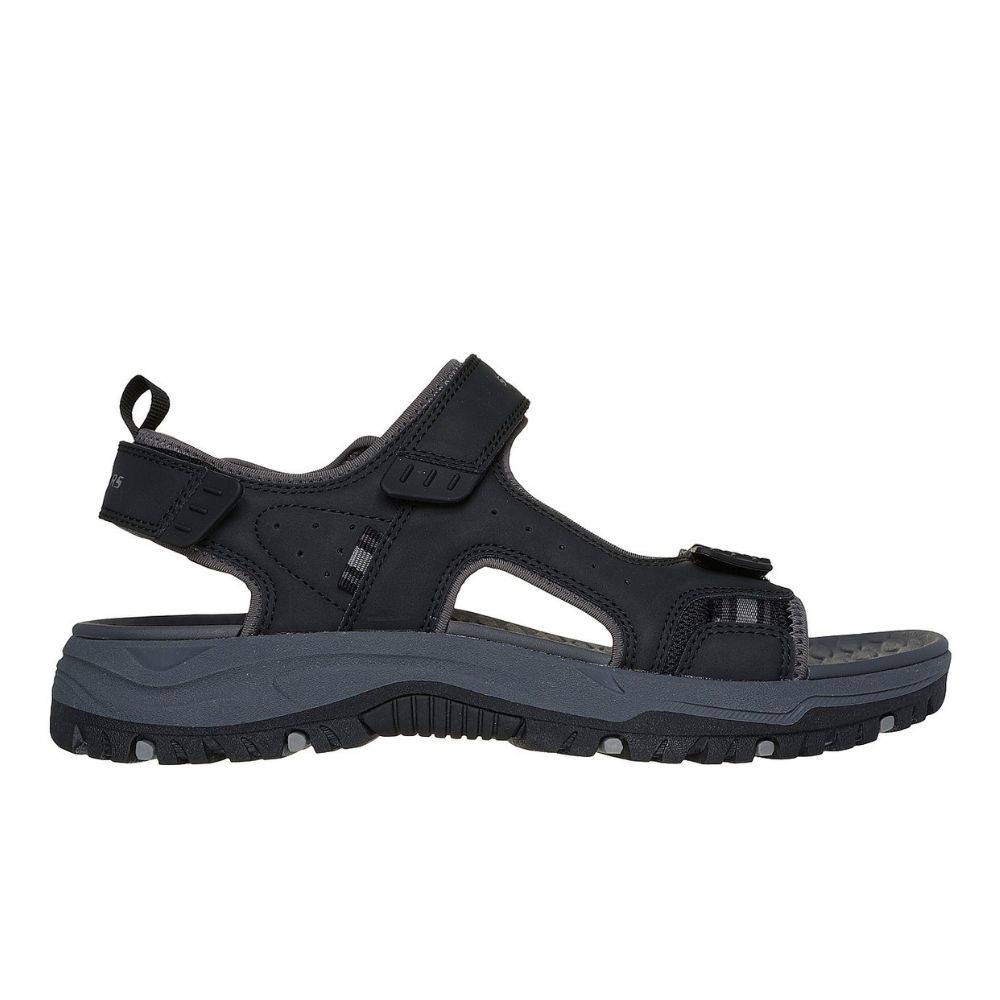 Φωτογραφία προϊόντος: 205139-BLK - SKECHERS RELAXED FIT: PREWITT - RIGDON MENS SANDALS BLACK Color