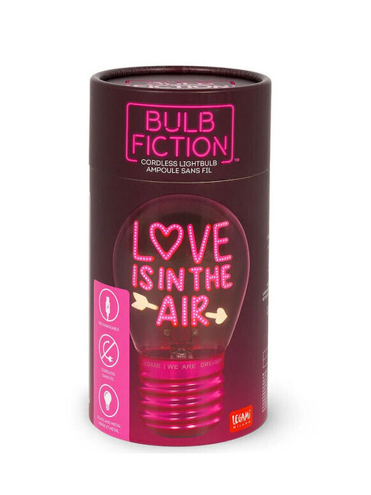 Φωτογραφία προϊόντος: LEGAMI LIGHTBULB-SHAPED TABLE LAMP - BULB FICTION - LOVE IS IN THE AIR ΔΙΑΚΟΣΜΗΤΙΚΟ ΦΩΤΙΣΤΙΚΟ