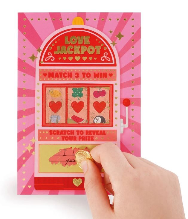 Φωτογραφία προϊόντος: LEGAMI SCRATCH OFF CARD - LOVE JACKPOT LOVE AND FRIENDSHIP ΕΥΧΕΤΗΡΙΑ ΚΑΡΤΑ
