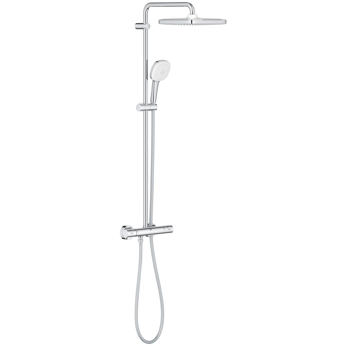 Φωτογραφία προϊόντος: GROHE TEMPESTA COSMOPOLITAN SYSTEM 250 CUBE Σύστημα ντους με θερμοστατική μπαταρία 26689001