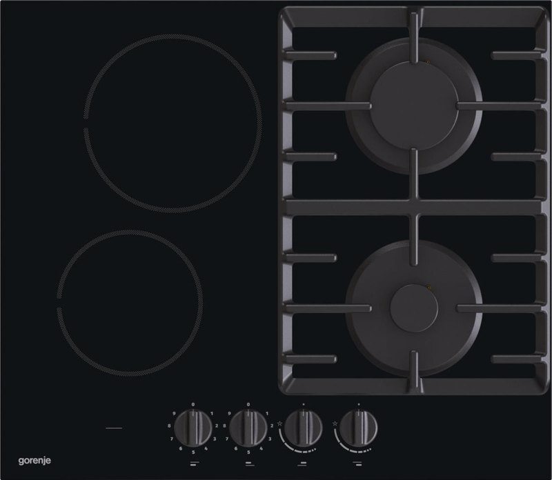 Φωτογραφία προϊόντος: Gorenje κεραμική Εστία Υγραερίου & Ρεύματος Αυτόνομη 60x52.2εκ. GCE691BSC