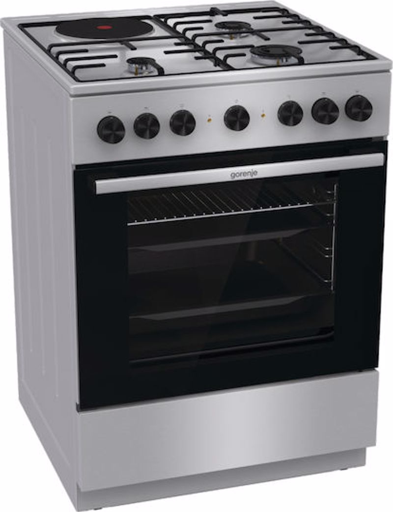 Φωτογραφία προϊόντος: Gorenje GK6B42XD Κουζίνα 71lt με Εστίες Αερίου & Ρεύματος Π60cm Inox 034076201