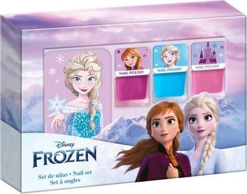 Φωτογραφία προϊόντος: Disney Frozen Nails Set & File Παιδικό Σετ Περιποίησης Νυχιών