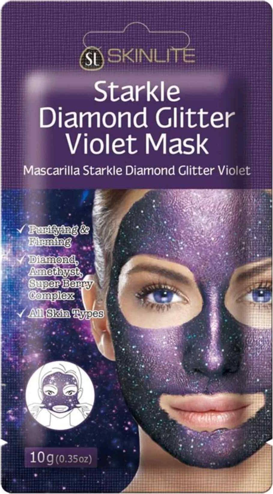 Φωτογραφία προϊόντος: PUREDERM Galaxy Diamond Glitter Violet Peel-Off Μάσκα Προσώπου 10g