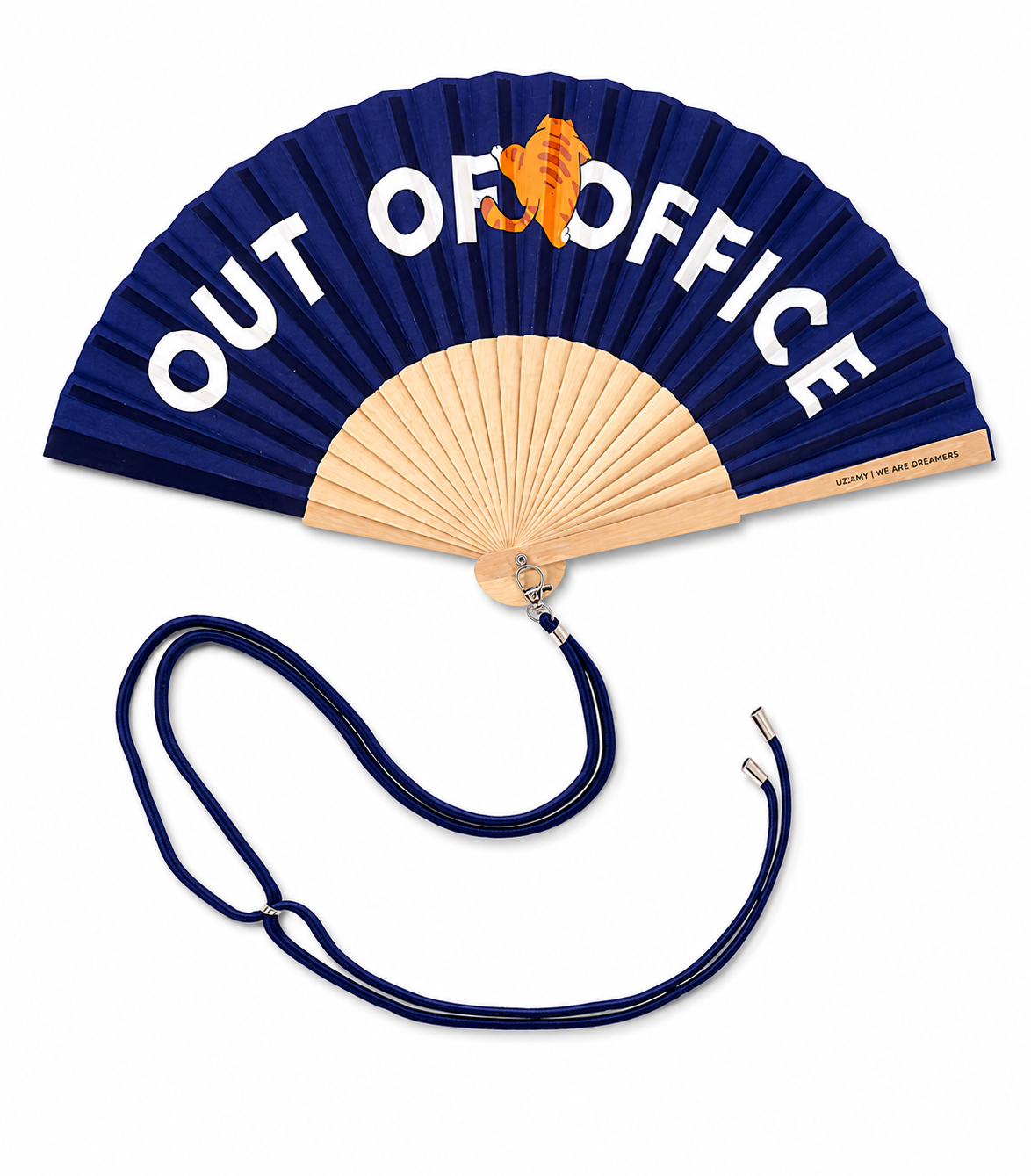 Φωτογραφία προϊόντος: Legami Good Vibes Que Calor Βεντάλια Out of Office με Κορδόνι Μεταφοράς 1τμχ