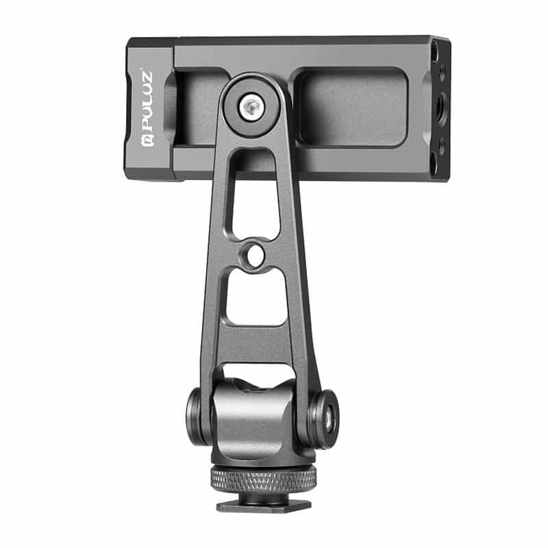 Φωτογραφία προϊόντος: Swivel phone holder Puluz with universal 1/4 mount (black)
