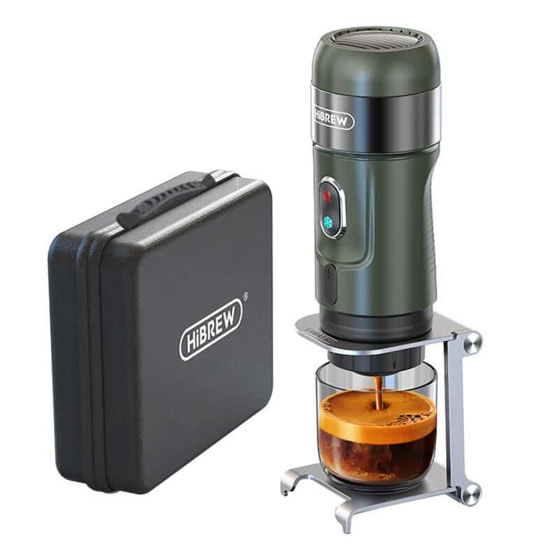 Φωτογραφία προϊόντος: Portable 3-in-1 coffee maker with case HiBREW H4B_GN