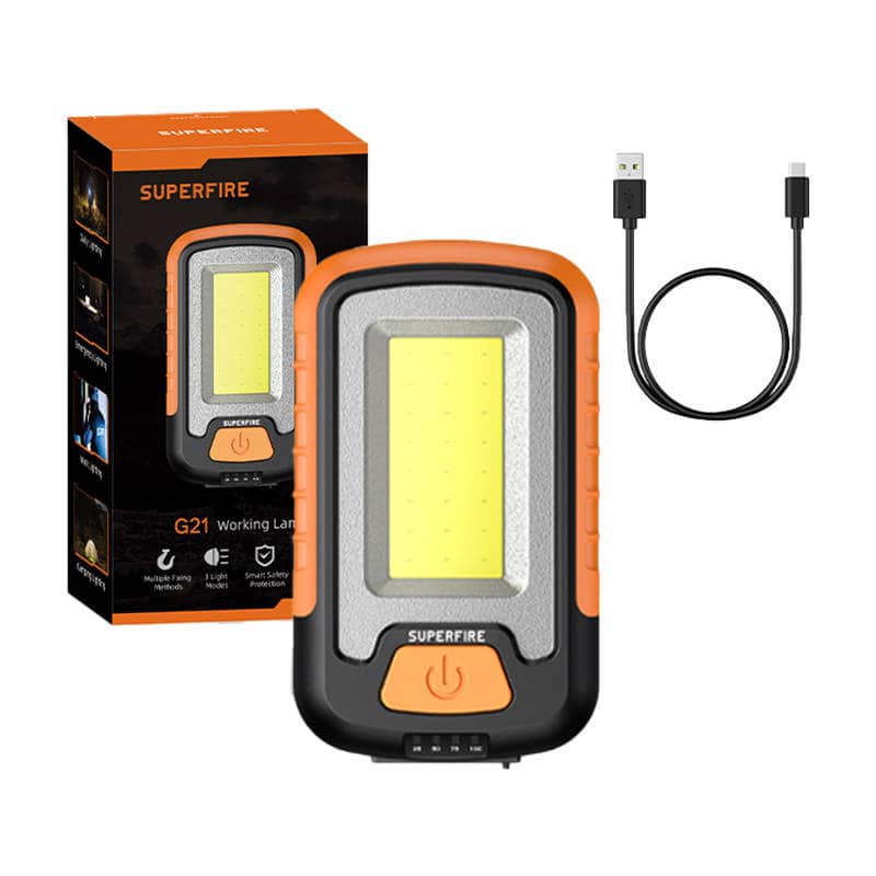 Φωτογραφία προϊόντος: Workshop Flashlight Superfire G21, 650lm, USB