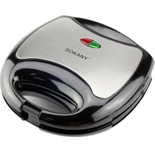 Φωτογραφία προϊόντος: Τοστιέρα 2 Τοστ 750W Sokany KJ-102 Inox