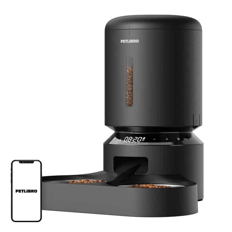 Φωτογραφία προϊόντος: PETLIBRO Granary 5L Pet Food Dispenser with Double Bowl (Black)
