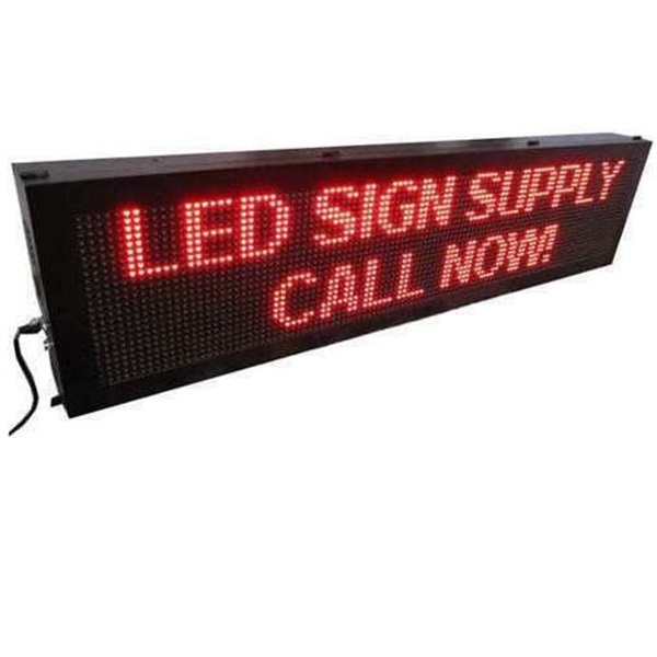 Φωτογραφία προϊόντος: OEM Κυλιόμενη Πινακίδα LED Μονής Όψης IP20 200x72cm Κόκκινο 29479707