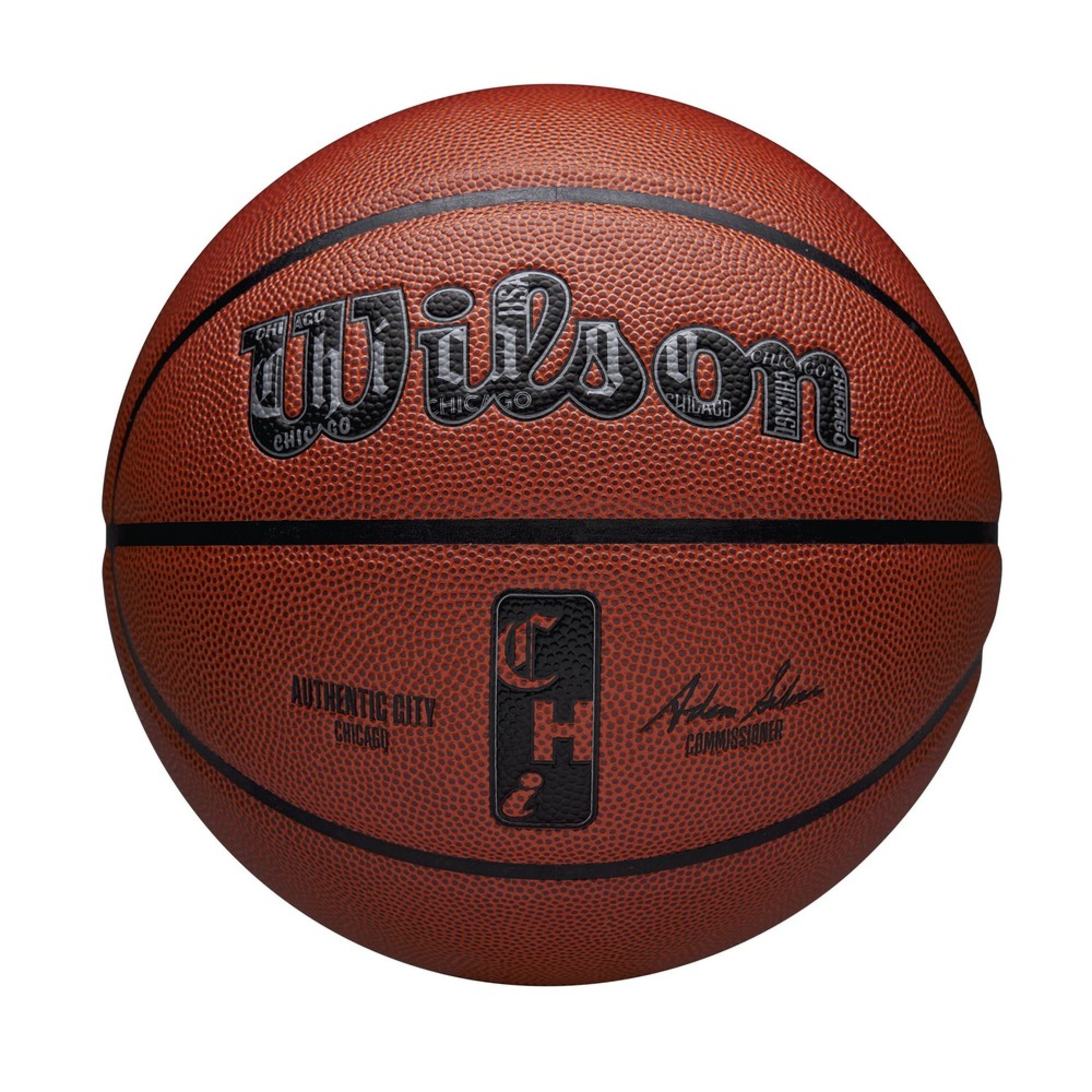 Φωτογραφία προϊόντος: WILSON NBA AUTHENTIC CITY BSKT CHICAGO Size 7 (WZ2016002XB7)