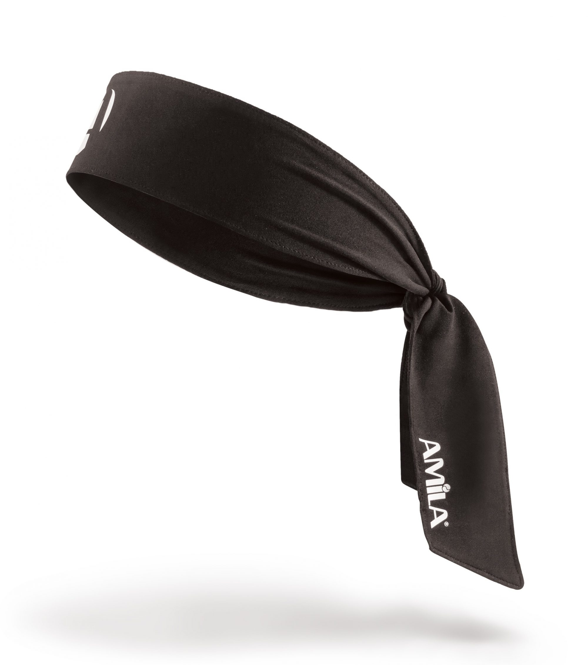 Φωτογραφία προϊόντος: Περιμετώπιο Bandana AMILA Tie Band Μαύρο (45707)