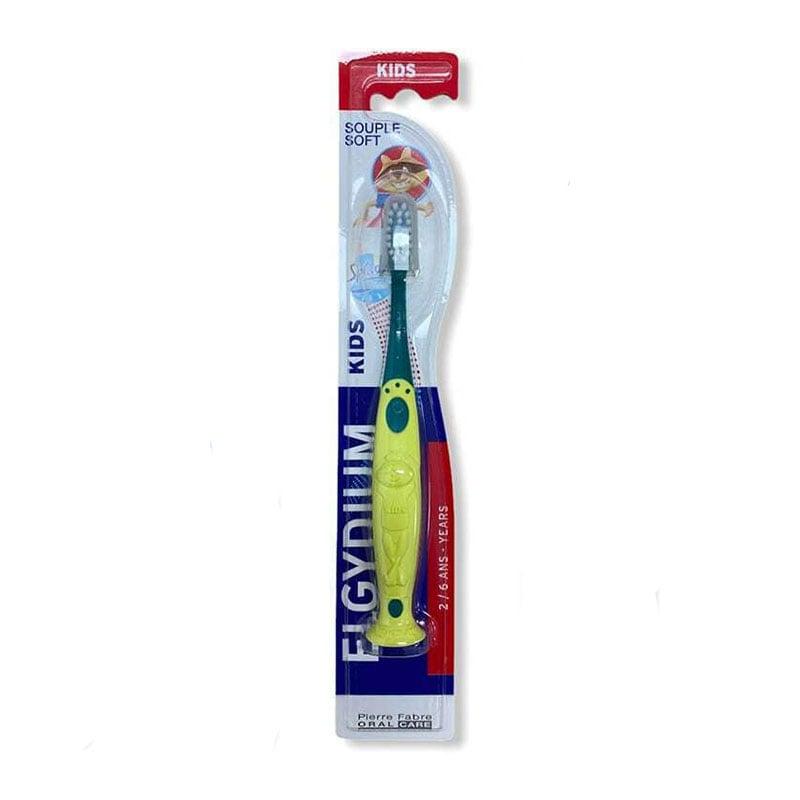 Φωτογραφία προϊόντος: Elgydium Kids Splash Οδοντόβουρτσα Soft 2-6 Ετών 1τεμ. Πράσινο- Κίτρινο