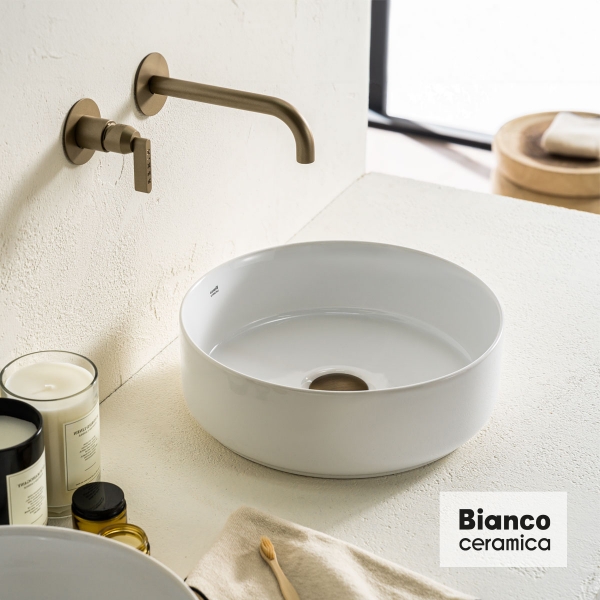 Φωτογραφία προϊόντος: BIANCO CERAMICA ΝΙΠΤΗΡΑΣ FOCUS Φ36 WHITE 33036-300