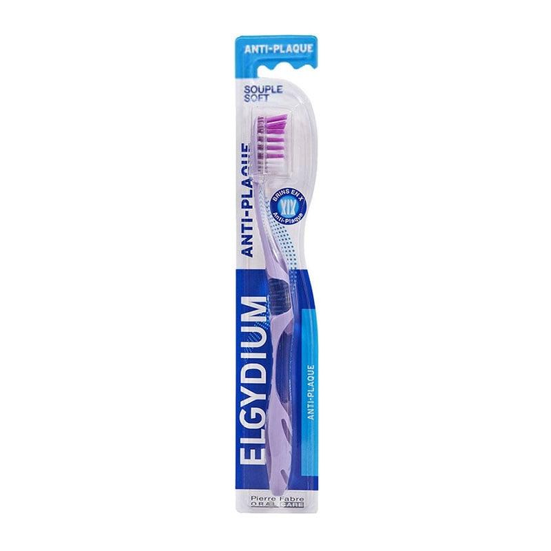 Φωτογραφία προϊόντος: Elgydium Anti-Plaque Οδοντόβουρτσα Soft 1τεμ. Μωβ