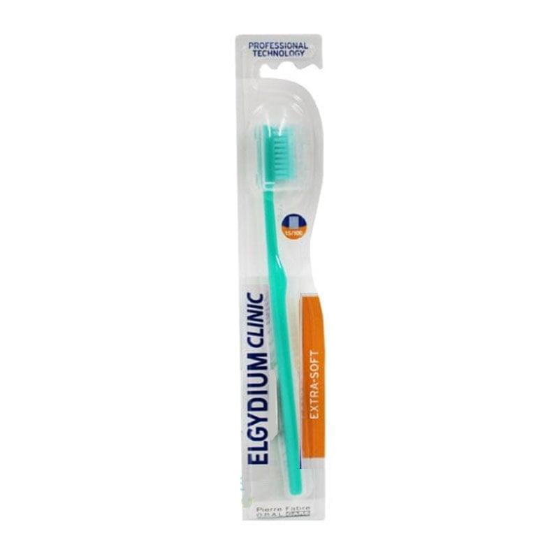 Φωτογραφία προϊόντος: Elgydium Clinic Extra Soft 15/100 Πολύ Μαλακή Οδοντόβουρτσα 1τεμ. Πράσινη